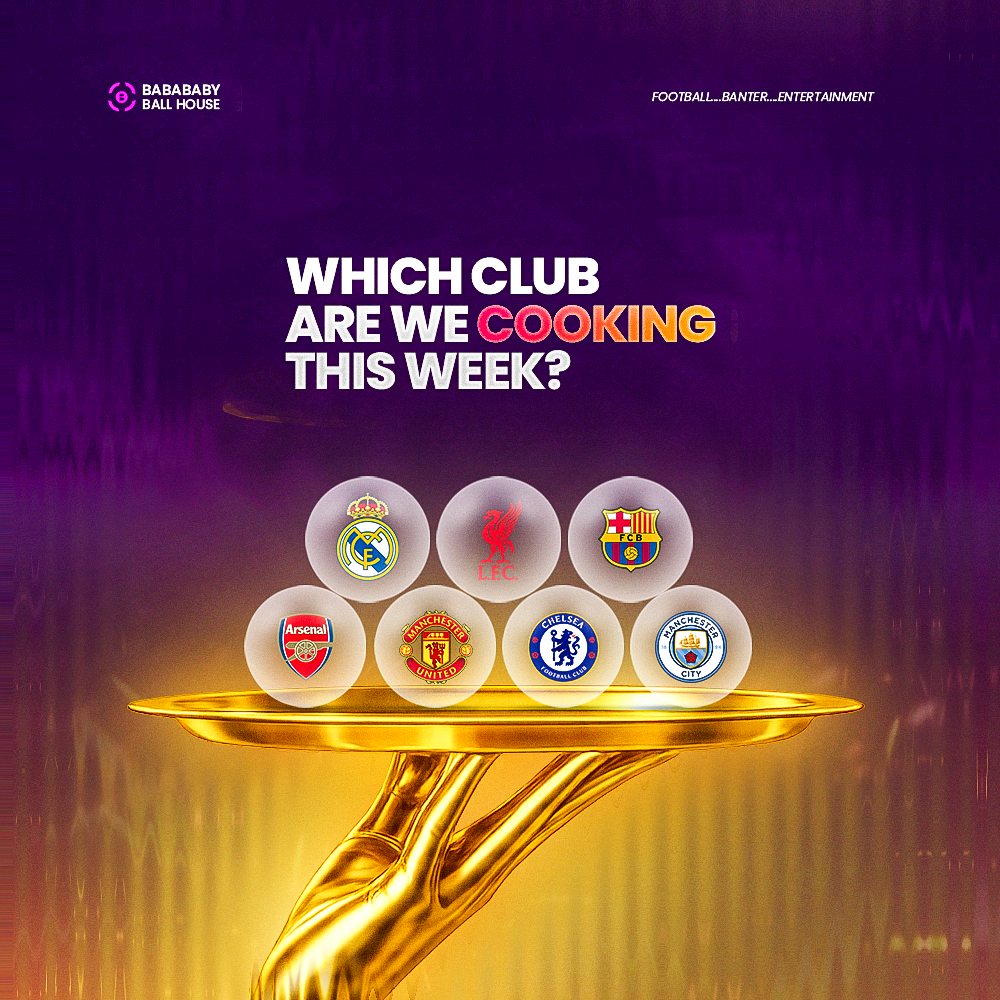 a social media design and graphic designed for a football banter community for engagement and tractions on telegram